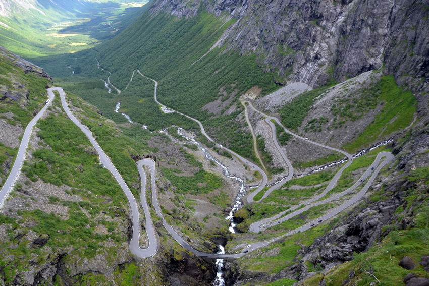 Trolí stezka, Trollstigen