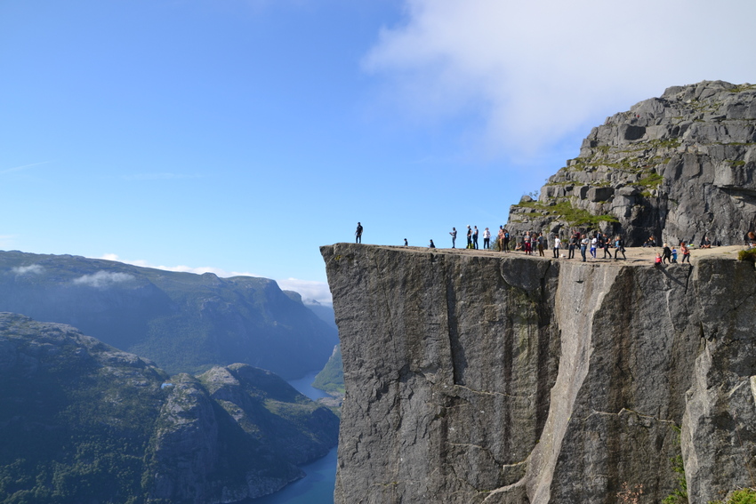 útes Preikestolen